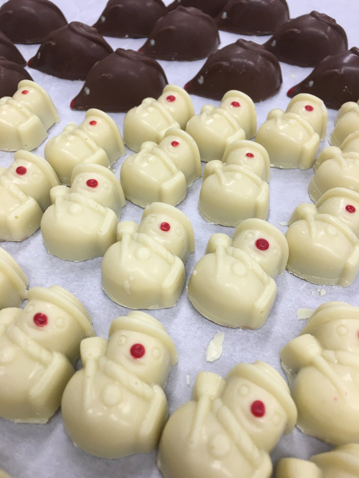 Christmas Peppermint Snowmen