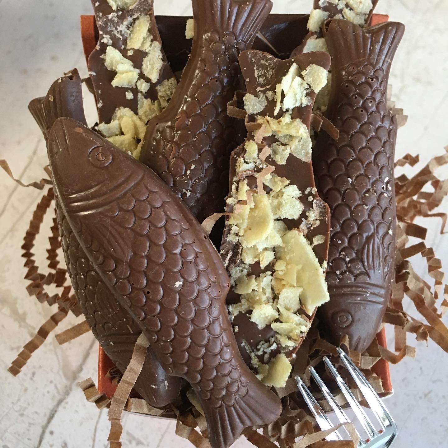 Chocolate Fish and Chips