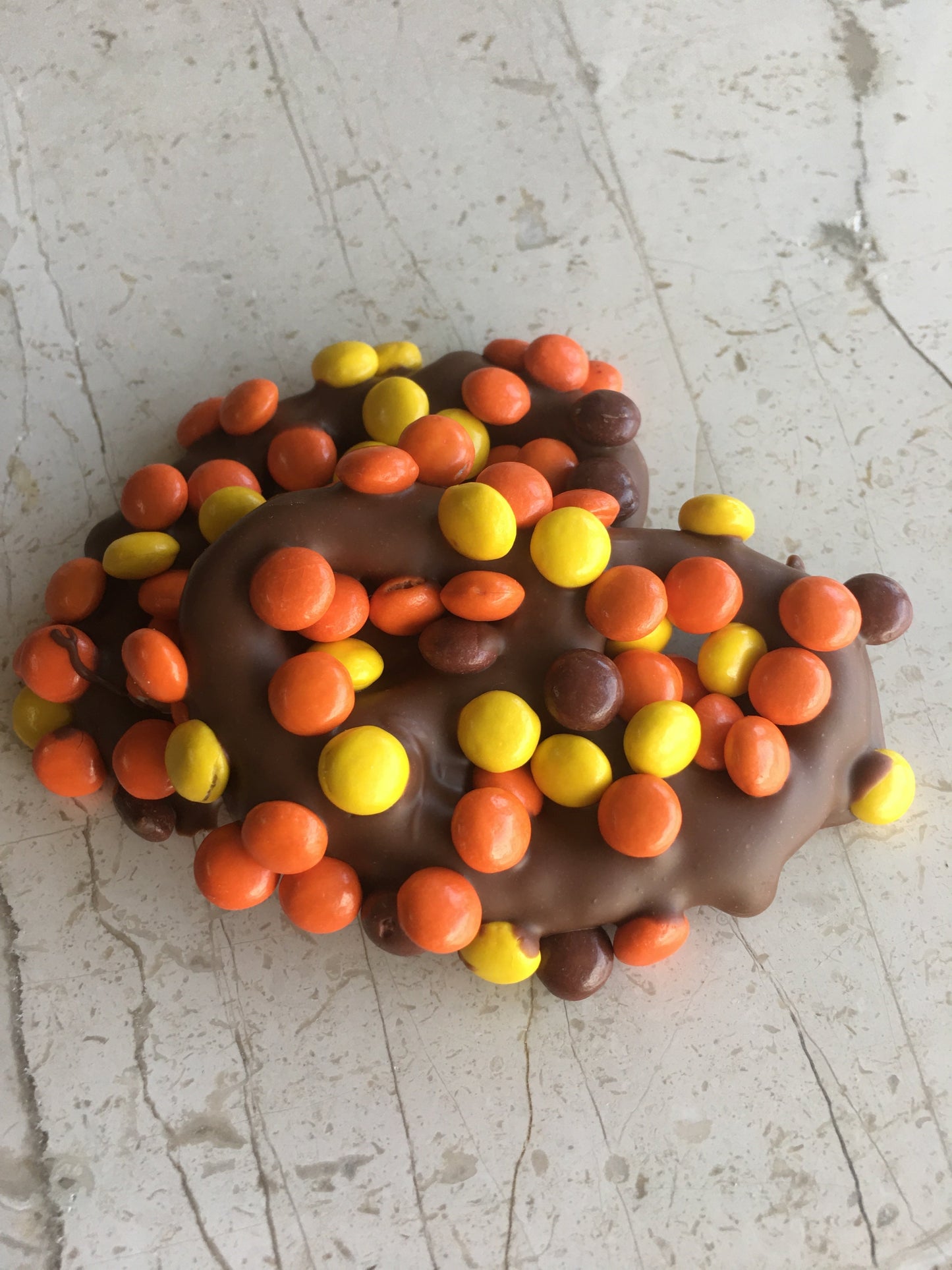 Chocolate covered pretzel